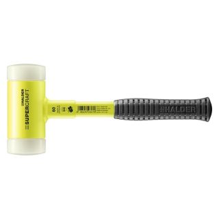 Ciocan Halder Supercraft cu cap moale rezistent la rupere galben fluorescent 60 mm