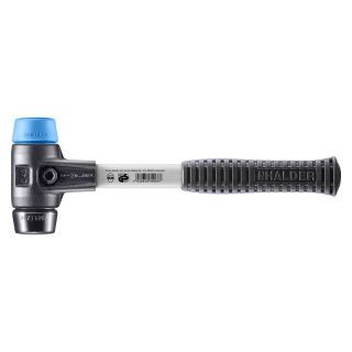 Ciocan Halder Simplex TPE moale cauciuc compozit carcasa din fonta maner fibra de sticla 40 mm