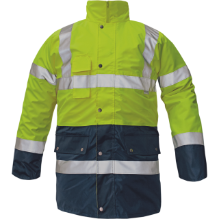 Jacheta Cerva BI ROAD, galben, mas. 4XL