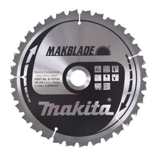 Panza fierastrau circular Makita MAKBLADE, 255x30x2.3mm, 32 dinti