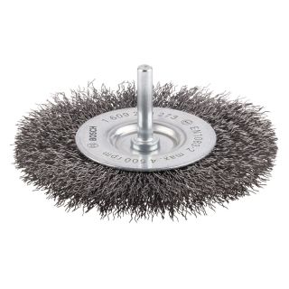 Perie disc Bosch, fir ondulat otel 0.3mm, 100mm