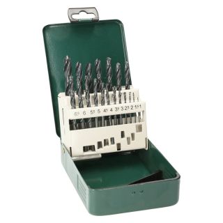 Set burghie pentru metal Bosch HSS-R, cilindrica, 1-10mm, 19 bucati