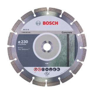 Disc diamantat beton/beton armat Bosch STANDARD, 230x22.23x2.3mm