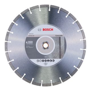 Disc diamantat beton/beton armat Bosch STANDARD, 350x25.4x2.8mm