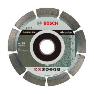 Disc diamantat ciment/caramida Bosch STANDARD, 125x22.23x6mm