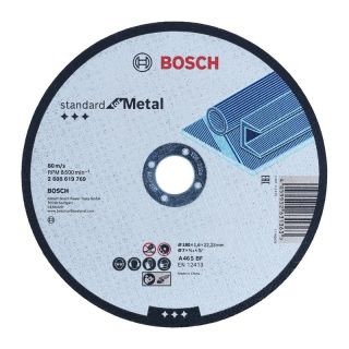 Disc taiere metal Bosch Standard, 180x22.23x1.6mm