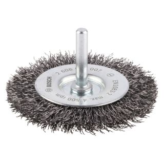 Perie disc Bosch, fir ondulat otel 0.3mm, 75mm