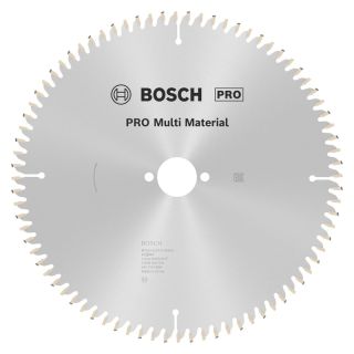 Panza fierastrau circular Bosch PRO Multi Material, 250x30x3.2/2.5mm, 80 dinti