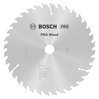 Panza fierastrau circular Bosch PRO Wood, 190x20x2.6/1.6mm, 36 dinti