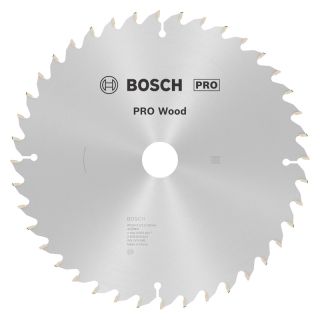 Panza fierastrau circular Bosch PRO Wood, 250x30x3.2/2.2mm, 40 dinti