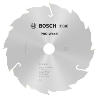 Panza fierastrau circular Bosch PRO Wood, 160x20x2.2/1.6mm, 12 dinti