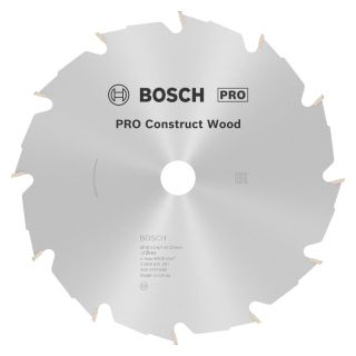 Panza fierastrau circular Bosch PRO Construct Wood, 190x20x2.6/1.6mm, 12 dinti