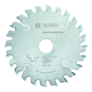Panza fierastrau circular Bosch Best for Laminated Panel, 120x20x4.3/3.1mm, 24 dinti