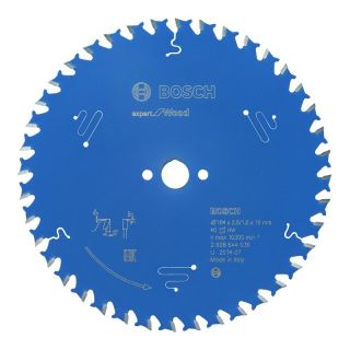 Panza fierastrau circular Bosch EXPERT for Wood, 184x16x2.6/1.6mm, 40 dinti