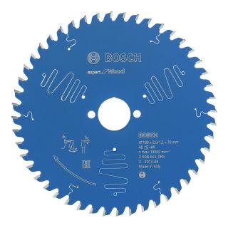 Panza fierastrau circular Bosch EXPERT for Wood, 190x30x2/1.3mm, 48 dinti