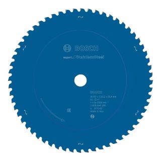 Panza fierastrau circular Bosch EXPERT for Stainless Steel, 305x25.4x2.5/2.2mm, 60 dinti