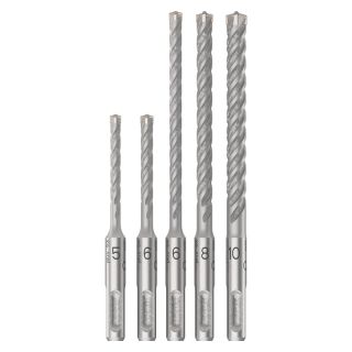 Set burghie pentru beton Bosch SDS Plus 5X, SDS Plus, 5-10mm, 5 bucati