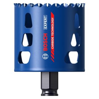 Carota carbura HSS Bosch Tough Material EXPERT, prindere Power Change Plus, 68x60mm