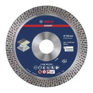 Disc diamantat ceramica/marmura Bosch EXPERT, 125x22.23x1.4mm