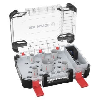 Set carote HSS Bi-Metal Bosch PC Plus, 19-68mm, 9 bucati