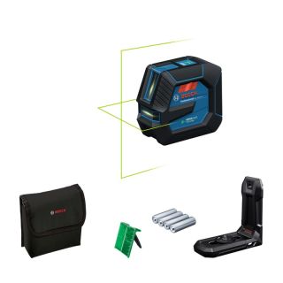 Nivela laser cu linii Bosch GLL 20-22 G, laser verde, 20m