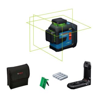 Nivela laser cu linii Bosch GLL 80-33 G, laser verde, 30/80m