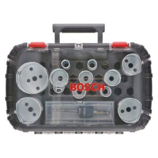 Set carote HSS Bi-Metal Bosch Progressor 1, 20-76mm, 14 bucati