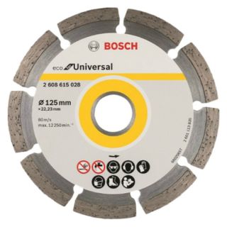 Disc diamantat multi-material Bosch ECO, 125x22.23x2mm