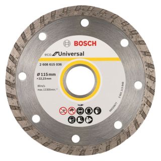 Disc diamantat multi-material Bosch ECO, 115x22.23x2mm