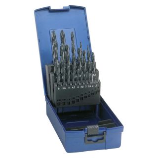 Set burghie pentru metal Forum HSS DIN338, 1-10mm, 19 piese