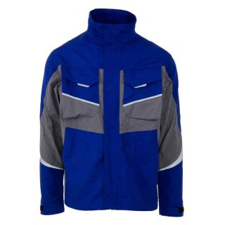 Jacheta Renania LISCIA, albastru royal/gri, mas. XL