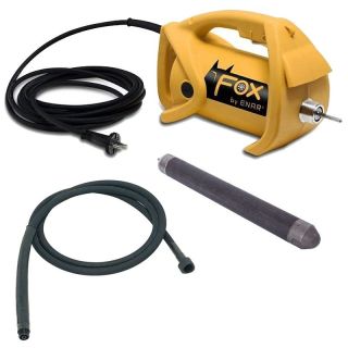 Set vibrator beton Enar FOX cu cap vibrator 48mm si ax flexibil 5m