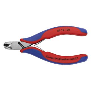 Cleste cu tais Knipex inclinat 15° 120 mm