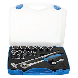 Trusa de scule Unior, 1/2", 17 piese