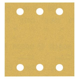 Foaie abraziva dreptunghiulara Bosch EXPERT C470, 6 gauri, 115x107mm, G180, 50 bucati