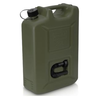 Canistra combustibil Hunersdorff PROFI 20L 350x165x495mm HDPE verde