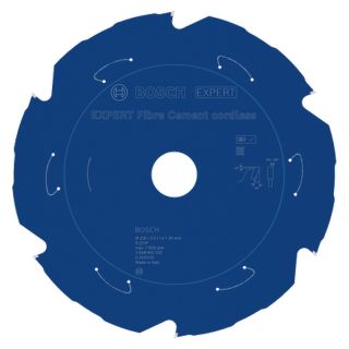 Panza fierastrau circular Bosch EXPERT Fibre Cement cordless, 216x30x2/1.4mm, 6 dinti