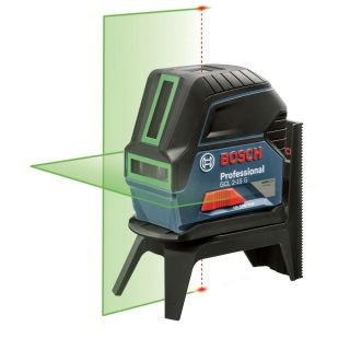 Nivela laser cu linii Bosch GCL 2-15 G, laser verde, 15m