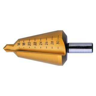 Burghiu conic pentru tabla TiN Forum, 40-61mm