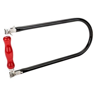 Fierastrau de traforaj Bahco cu cadru si maner din lemn, 130 mm