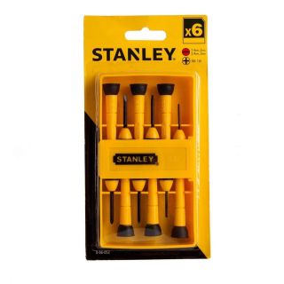 Set surubelnite de precizie Stanley, SL/PH, 6 bucati