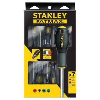 Set surubelnite Stanley FATMAX, SL/PH, 7 bucati