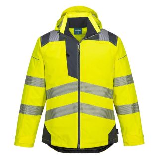 Geaca Portwest PW3 HIVIS, galben/gri, mas. 3XL