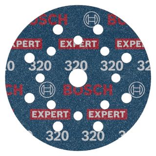 Disc abraziv Bosch EXPERT O780, 125mm, G320, 50 bucati