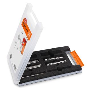 Set carote HSS Fein Nova W, 14/18x25mm, pin centrare 80mm