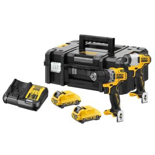 Pachet 2 scule Dewalt DCK2110L2T