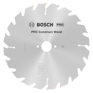 Panza fierastrau circular Bosch PRO Construct Wood, 250x30x3.2/2.2mm, 20 dinti