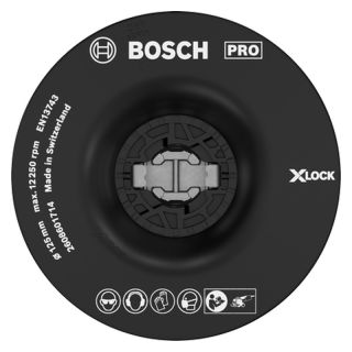 Taler suport Bosch PRO, X-Lock, moale, 125mm