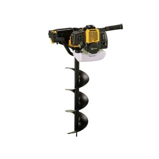 Motoburghiu de pamant Lumag EB 520G, cu 3 burghie