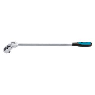 Antrenor cu clichet reversibil articulat Hazet, 1/2", 32 dinti, 511mm